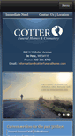 Mobile Screenshot of cotterfh.frontrunnerpro.com