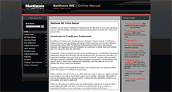 Desktop Screenshot of imsmanual3.frontrunnerpro.com