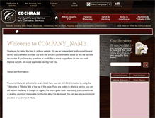 Tablet Screenshot of cochranfh.frontrunnerpro.com