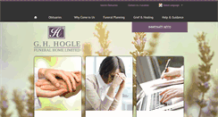 Desktop Screenshot of hoglefuneral.frontrunnerpro.com