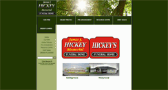 Desktop Screenshot of hickeysfuneral.frontrunnerpro.com