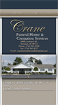 Mobile Screenshot of cranefuneralhome.frontrunnerpro.com