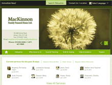 Tablet Screenshot of mackinnonfh.frontrunnerpro.com