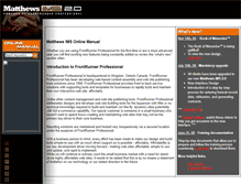 Tablet Screenshot of imsmanual.frontrunnerpro.com