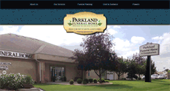 Desktop Screenshot of parkland.frontrunnerpro.com