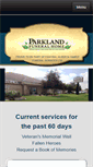 Mobile Screenshot of parkland.frontrunnerpro.com
