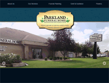 Tablet Screenshot of parkland.frontrunnerpro.com