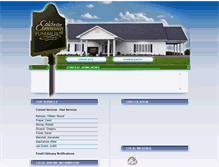 Tablet Screenshot of colchesterfuneral.frontrunnerpro.com